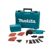 Многофункциональный инструмент (реноватор) MAKITA TM 3000 CX 2 в чем. + набор оснастки