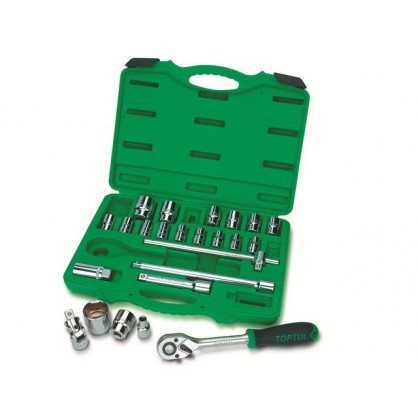 Набор головок 1/2" 8-32мм 6гр. 24предм. TOPTUL (GCAI2407 )